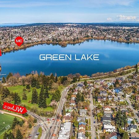 Green Lake 1St Line Home A With Central Air Conditioners Seattle Eksteriør bilde